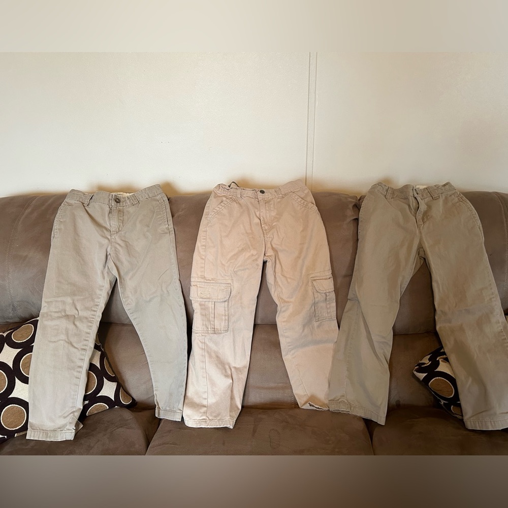 Children’s Place/ Polo. Lot of 3 boys khakis